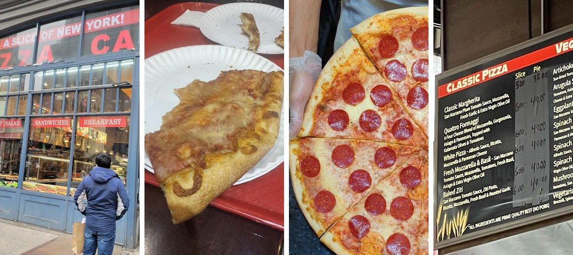 A Slice of New York! Menu